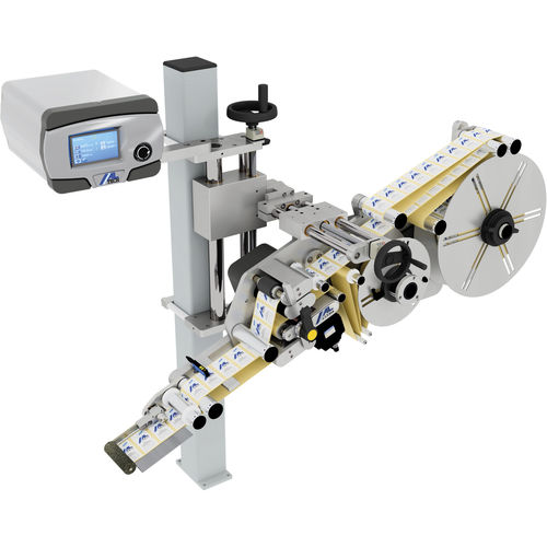 Applicatore di etichette automatico - ALritma X - ALTECH - per etichette adesive / ad alta velocità / compatto
