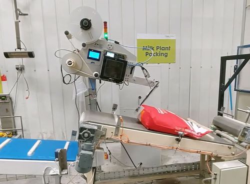 Etichettatrice automatica - ALCODE AC04 - ALTECH - per sacchi / per imballaggi / per applicazioni di stampa e di collocazione di etichette