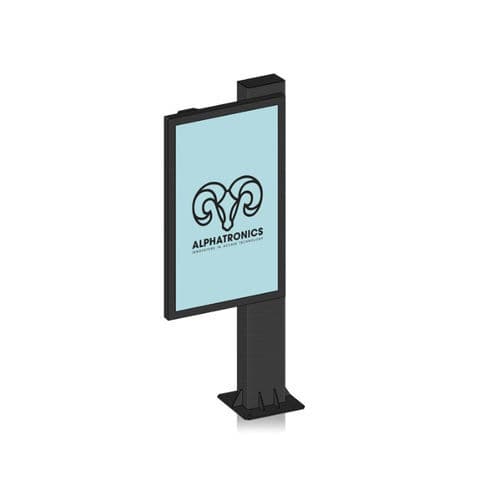 Display informativo LCD - Alphatronics - a colori / 1920 x 1080 / 55"
