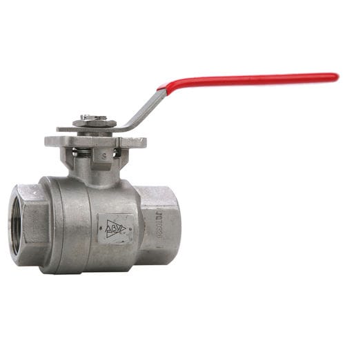 Valvola a 2 elementi - 1121 - ABV - a sfera / a leva / filettata