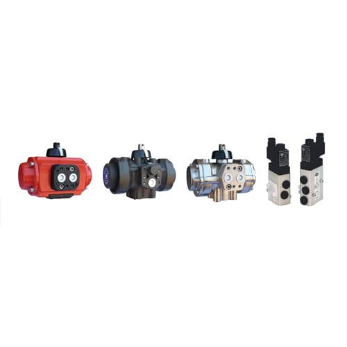 Attuatore per valvola pneumatico - ABV - rotativo / IP65 / in acciaio inossidabile