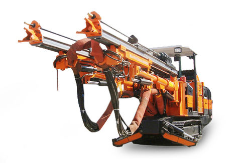 Carro di perforazione per tunnel - FC20-2BD - Jinan Fucheng Hydraulic Equipment Co., Ltd - a doppio braccio