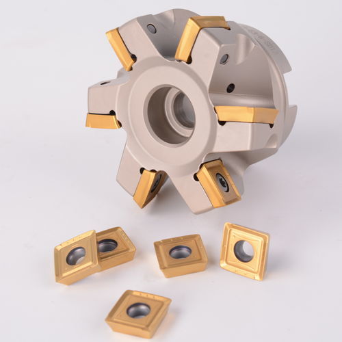 Utensile di fresatura per spallamento - SDKT_ Tornado series - OKE Precision Cutting Tools Co., Ltd. - con inserto sostituibile / per semifinitura / a spianare
