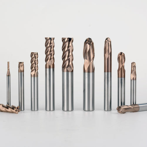 Fresa carburo solido - OMHH series - OKE Precision Cutting Tools Co., Ltd. - di finitura / di sgrossatura / PVD
