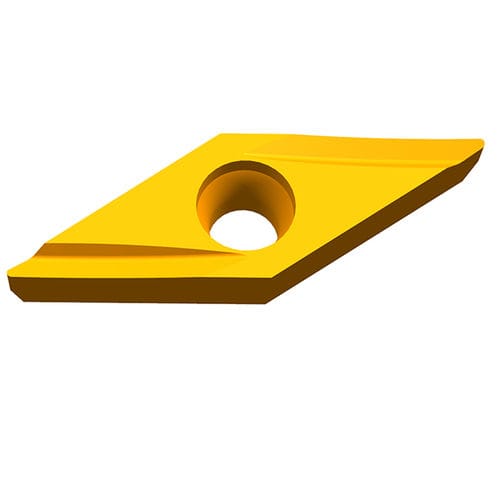Inserto da taglio positivo - VCGT110301R-JY - OKE Precision Cutting Tools Co., Ltd. - per pezzi piccoli / di classe G