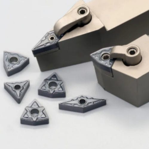 Inserto da taglio di finitura - OP1320 - OKE Precision Cutting Tools Co., Ltd. - per sgrossatura / per acciaio inossidabile / rivestimento PVD