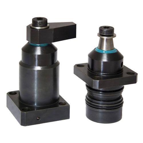 Dispositivi di serraggio rotante - ISCC series - Inosol - idraulico / per pezzi da lavorare / a doppio effetto