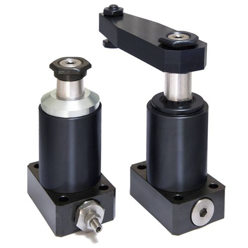 Dispositivi di serraggio rotante - ISCC series - Inosol - idraulico / per pezzi da lavorare / a doppio effetto