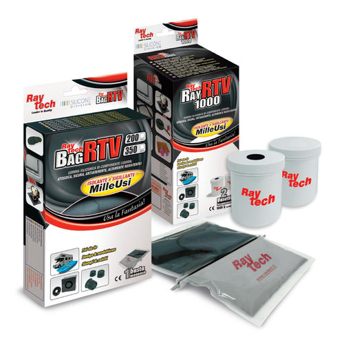 Mastice silicone - Ray-RTV - Raytech S.r.l. - gomma