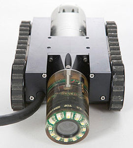 Robot di ispezione cingolato - NanoMag™ - Inuktun InCommand Robotics LLC - funzionamento verticale / magnetico / in miniatura
