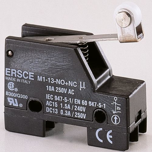 Interruttore di posizione in miniatura - M313NONC - BREMAS BETTER SWITCHES - IP40 / compatto / ad uso industriale