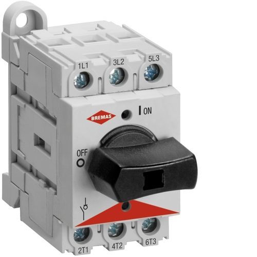 Interruttore-sezionatore a bassa tensione - DS0403BFCD - BREMAS BETTER SWITCHES - 3 poli / AC / su guida DIN