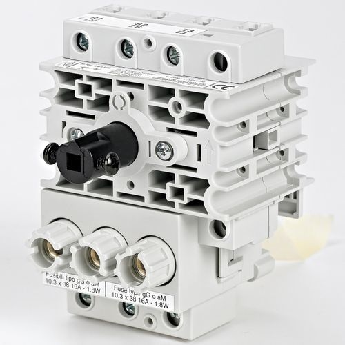 Interruttore-sezionatore a bassa tensione - XNF0163BK6 - BREMAS BETTER SWITCHES - 3 poli / AC / su guida DIN