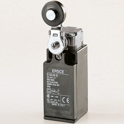 Contatto di fine corsa per attuatore - E10000EI - BREMAS BETTER SWITCHES - IP66 / di sicurezza / con leva a rullo