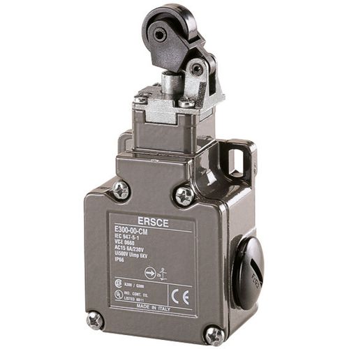 Contatto di fine corsa per attuatore - E30000CM - BREMAS BETTER SWITCHES - IP66 / di sicurezza / con leva a rullo