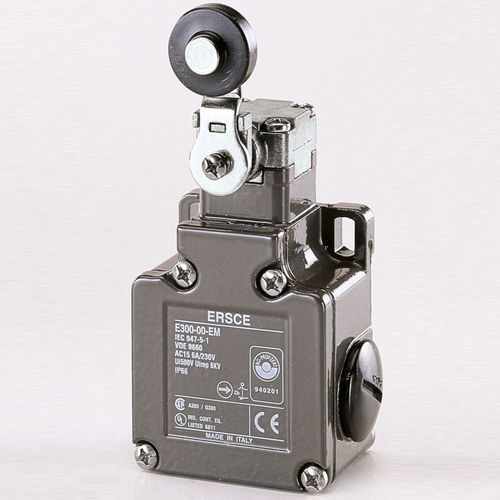 Contatto di fine corsa per attuatore - E30000EM - BREMAS BETTER SWITCHES - IP66 / di sicurezza / con leva a rullo