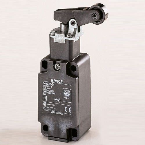 Contatto di fine corsa per attuatore - E40000DI - BREMAS BETTER SWITCHES - IP66 / di sicurezza / con leva a rullo