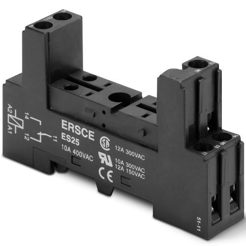 Zoccolo per relè - ES25CNER - BREMAS BETTER SWITCHES
