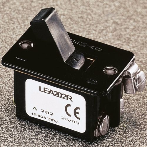 Interruttore per apparecchi elettrici portatili - LEA202R - BREMAS BETTER SWITCHES - a leva / 2 poli / industriale