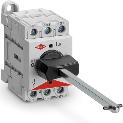 Interruttore-sezionatore a bassa tensione - DS0323BFK6 - BREMAS BETTER SWITCHES - 3 poli / AC / su guida DIN