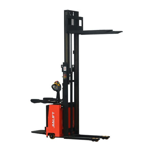 Accatastatore elettrico - CL20A series - Zhejiang Jialift Warehouse Equipment Co., Ltd - con piattaforma per conducente / 24 V / per sollevamento