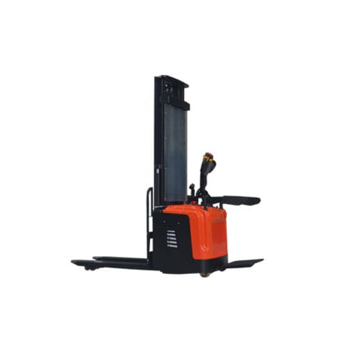 Accatastatore elettrico - CL series - Zhejiang Jialift Warehouse Equipment Co., Ltd - con piattaforma per conducente / 24 V / da trasporto
