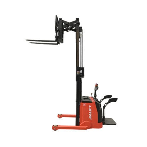 Carrello elevatore retrattile elettrico - Q1530GC - Zhejiang Jialift Warehouse Equipment Co., Ltd - con conducente in piedi / per movimentazione / a 3 ruote