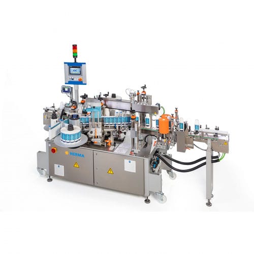 Etichettatrice wraparound - 362E - HERMA GmbH - compatta / a doppia faccia / ad alta velocità