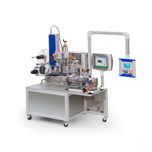 Etichettatrice semiautomatica - 211 HC - HERMA GmbH - per siringhe / wraparound