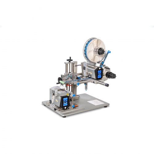 Etichettatrice semiautomatica - 211 - HERMA GmbH - per bottiglie / per tubi / wraparound