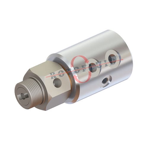 Giunto rotante per aria - 700 series - esz makina - a 2 passaggi / idraulico / in alluminio