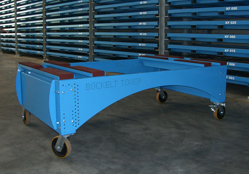 Carrello per cassette - Böckelt - da trasporto / in metallo / con rotelle