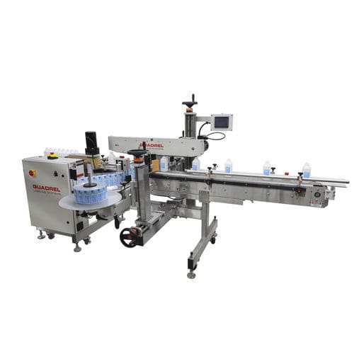 Etichettatrice automatica - ECONOLINE FRONT/ BACK - Quadrel Labeling Systems - per imballaggi / per il settore cosmetico / per l'industria dell’imbottigliamento