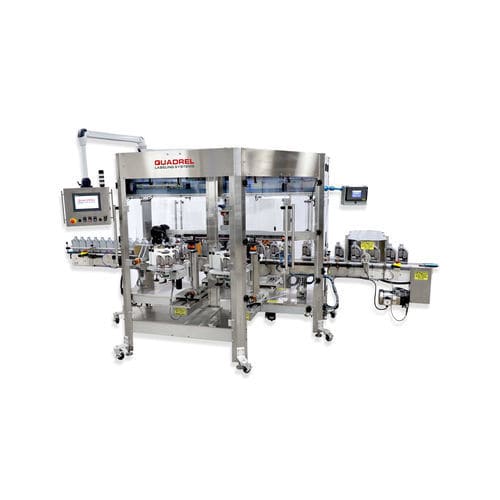 Etichettatrice controllata da PLC - PROLINE 4000 - Quadrel Labeling Systems - per bottiglie / per imballaggi / per il settore cosmetico