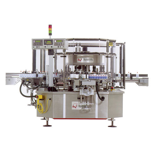 Etichettatrice automatica - 6T-670 - Quadrel Labeling Systems - per bottiglie / per applicazione laterale / per l'industria dell’imbottigliamento
