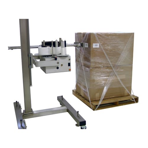 Etichettatrice controllata da PLC - Q34 - Quadrel Labeling Systems - per pallet / per applicazione laterale