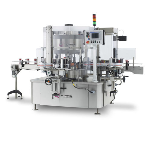 Etichettatrice ad alta velocità - Quadrel Labeling Systems - automatica / per bottiglie / per applicazione laterale