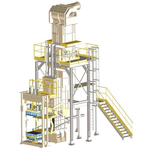 Pressa imballatrice per tessili - GSA - Valvan Baling Systems NV - a camera verticale / a canale