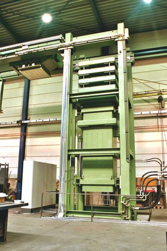 Pressa imballatrice per tessili - Valvan Baling Systems NV - verticale / a carico dall'alto / compatta