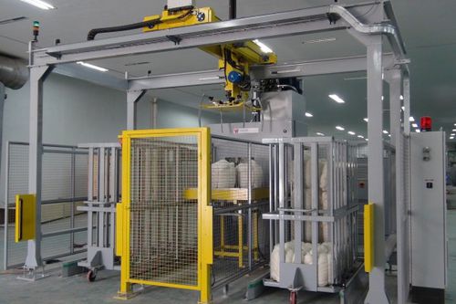 Sistema di pallettizzazione automatico - Valvan Baling Systems NV