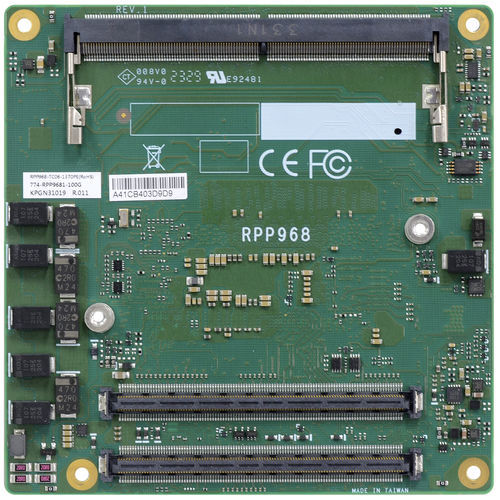 Computer-on-module COM Express Compact - RPP968 - DFI - Intel® Core™ i5-1335UE / Intel® Core™ i7-1370PE / Intel® Core™ i5-1340PE