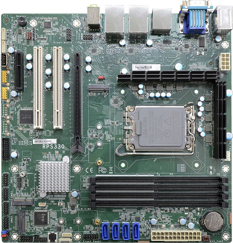 Scheda madre micro-ATX - RPS330-Q670E/H610E - DFI - industriale