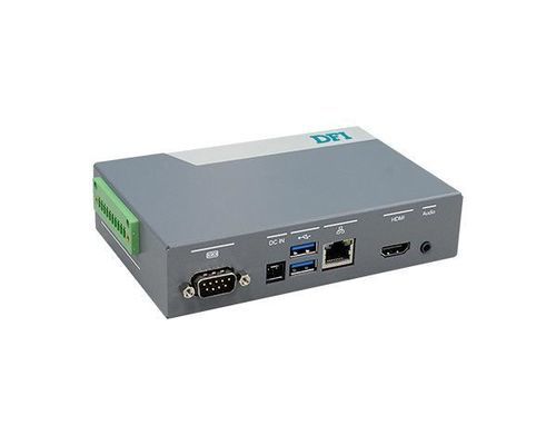 PC di inferenza di IA - EC900-QCS - DFI - embedded / su guida DIN / Qualcomm