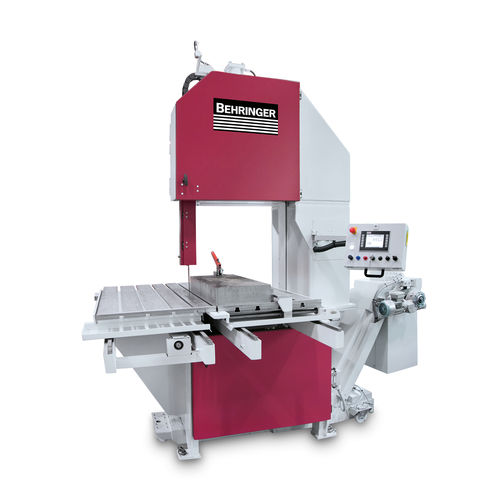 Sega a nastro - LPS-T series - Behringer GmbH | Maschinenfabrik und Eisengießerei - verticale / per acciaio / per alluminio