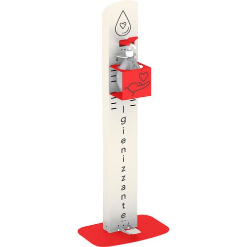 Totem dispenser di gel igienizzante - SANDI_P - INDEMAC