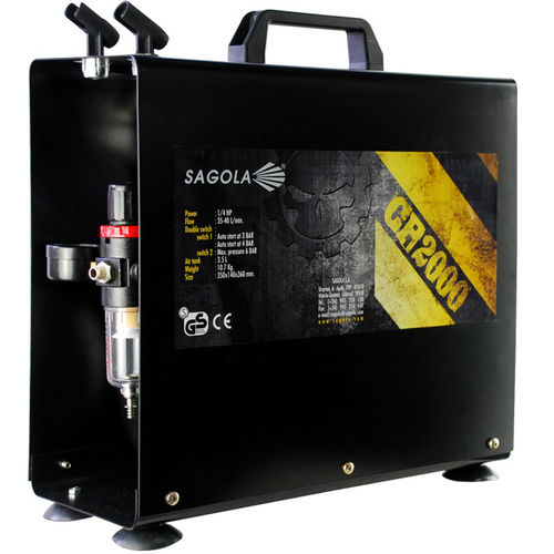 Compressore a pistone - CP 2000 - SAGOLA S.A.U. - d'aria / con motore elettrico / portatile