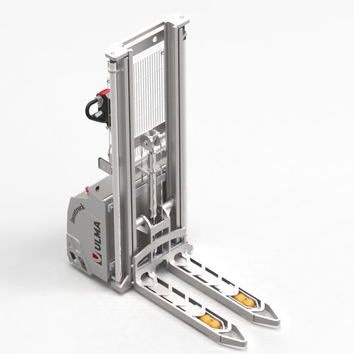 Accatastatore elettrico - EPS10MRM - Inoxtruck - a guida a bordo / per l'industria agroalimentare / per sollevamento