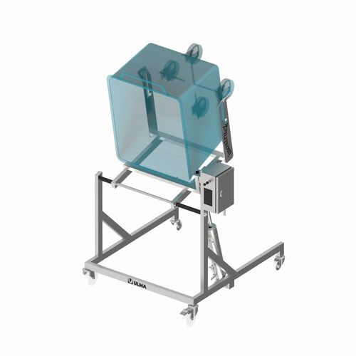 Sistema di pulizia EUROBIN - EBC050 - Inoxtruck - a getto d'acqua / in acciaio inossidabile / rinforzato