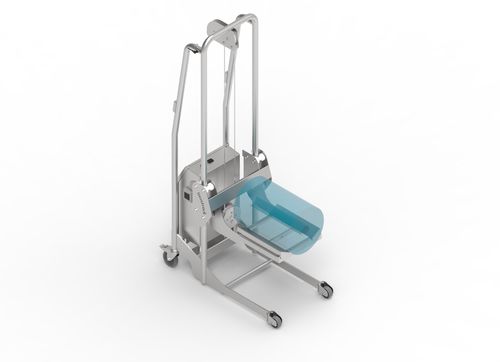 Accatastatore elettrico - EMS200 - Inoxtruck - manuale / con conducente in piedi / per l'industria farmaceutica