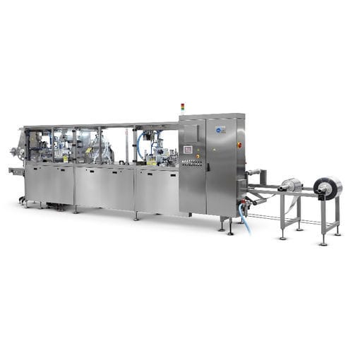 Termoformatrice riempitrice sigillatrice in PS - ARCIL DP100 - SYNERLINK - per imballaggi / automatica / compatta